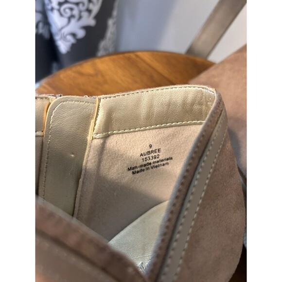 XAPPEAL Aubree Taupe Ankle Boots Womens Size 10 Tan Booties - Picture 7 of 7